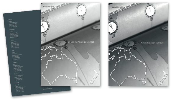 Clayton Utz - Doing Business in Australia (Japanese & German Versions)